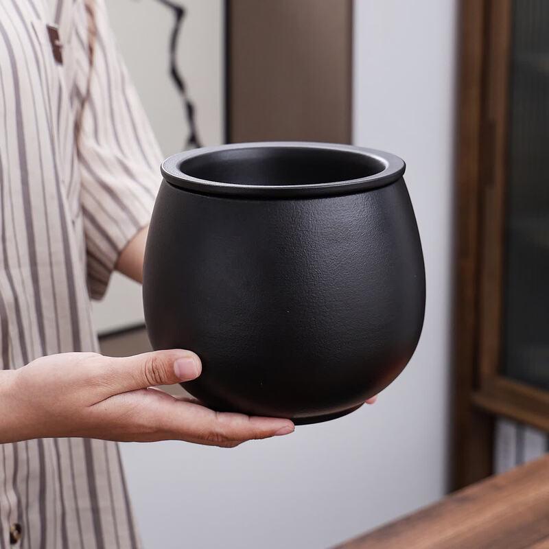 UOSO Ceramic Dry-Wet Separation Tea Waste Container