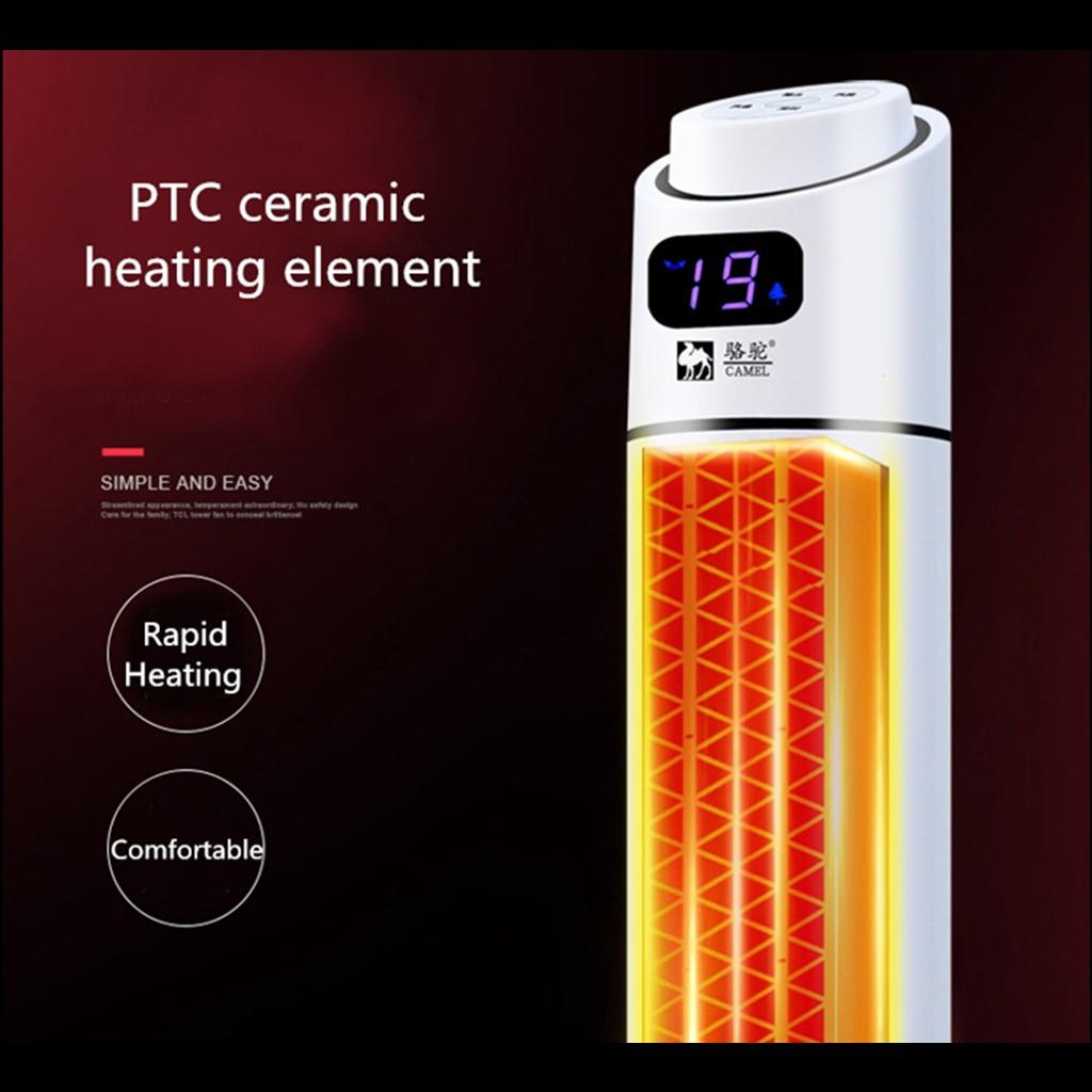 Digital Tower Heater Oscillating Space Heater Timer with Remote Control 2000W 220V