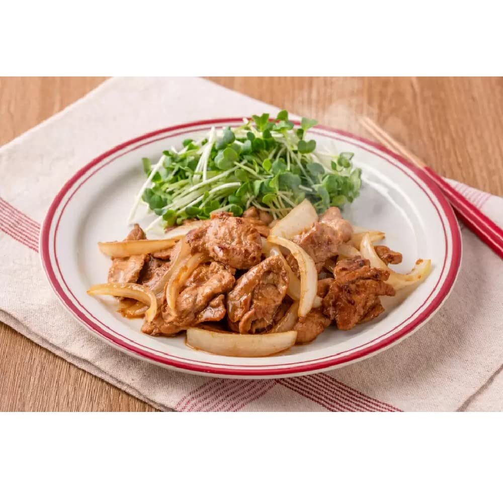 Marukome Whole Soybean-Based Dried Soy Meat Sliced Type 90g X 5 Packs