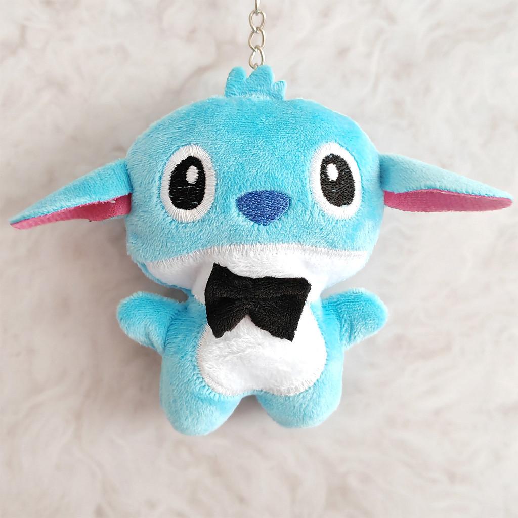 Stitch Plush Keychain With Soft Short Pile For Kids And Collectors