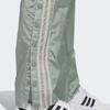 Adidas Originals Basketball Warm-Up Pants Color Block Button Decoration Sports Long Pants Men Bottoms Silver Gray Green IK8559