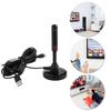 Portable HD TV Antenna Digital HD Freeview Aerial 30DBI HD Digital TV Antenna with Amplifier DVB-T2 DAB Indoor Outdoor Antenna