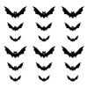 Spooky Bats Wall Decor with Eyes Simulation Bat Pendant Hanging Spooky Bats  Haunted House
