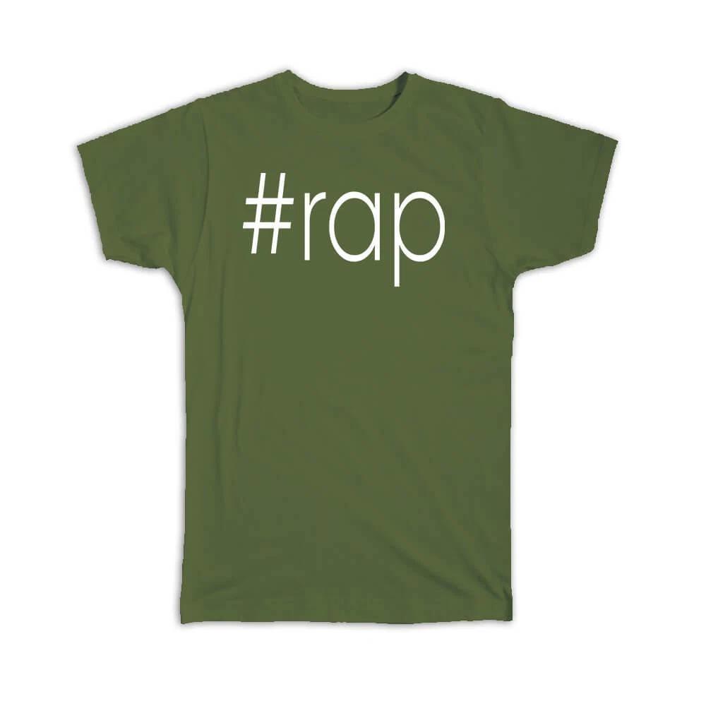 Gift T-Shirt : Hashtag Rap Hash Tag Social Media XL