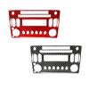 Fibra de Carbono Painel Central de Controle Multimídia CD Botão de Rotação Moldura Adesivos para Nissan 350Z 2003-2009 Acessórios Automotivos