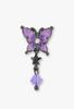 Butterfly Motif Earrings SAMA1519 XV [Anna Sui]