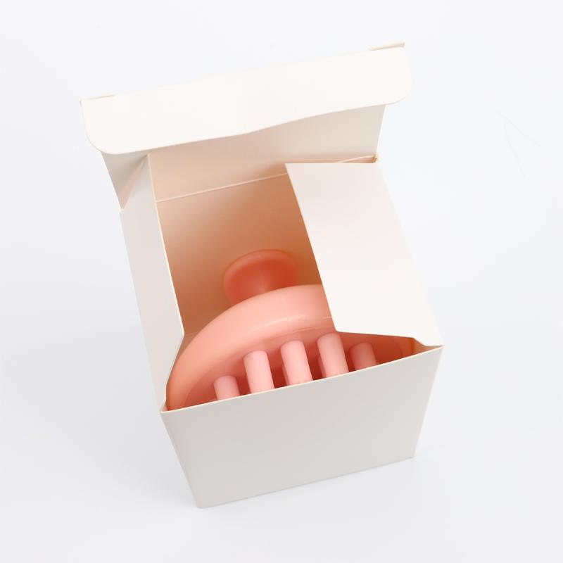 Low Price Lovely Pink Silicone Scalp Massage Brush Comb Shampoo Brush Scalp Treatment Hair Growth