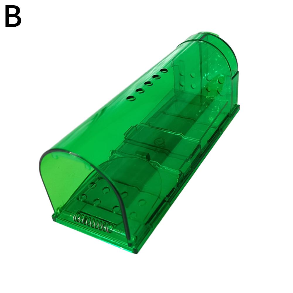 Smart Self-locking Mousetrap Safe Firm Iron Net Household Mouse Catcher Metal Reusable Humane Indoor Outdoor Rat Trap Rat Cage