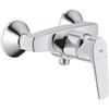 GROHE Single-lever Shower Mixer Start Flow, Wall-mounted, Threaded Connection for Hose In 1/2", Metal Escutcheons Included, 23771000