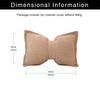 BUYNOW 1PC Corduroy Bow Pressed Edge Pillowcase French Luxury High-end Princess Style Sofa Cushion Cover Home Bedroom Decor