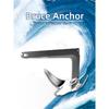 316 Stainless Steel Bruce Style Boat Anchor Versatile Marine Accessories  for Boat Yacht Mooring