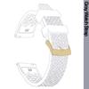20mm/22mm Honeycomb Pattern FKM Rubber Watch Band Quick Release Spring Bars For Seiko SRP775Sweatproof Durable Replacement Strap