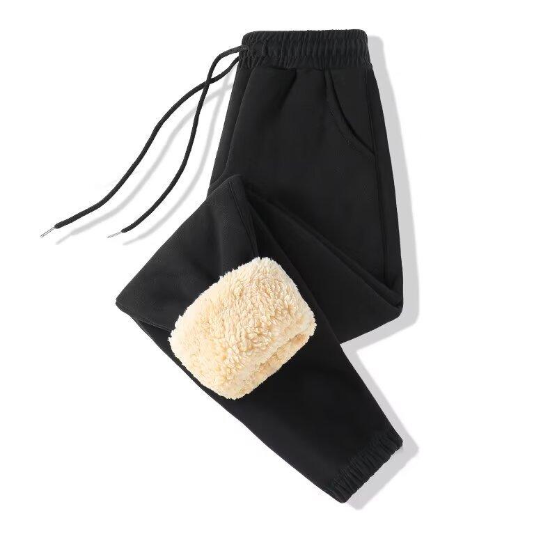 Winter Fleece Lined Womens Casual Joggers With Drawstring For Warmth And Comfort