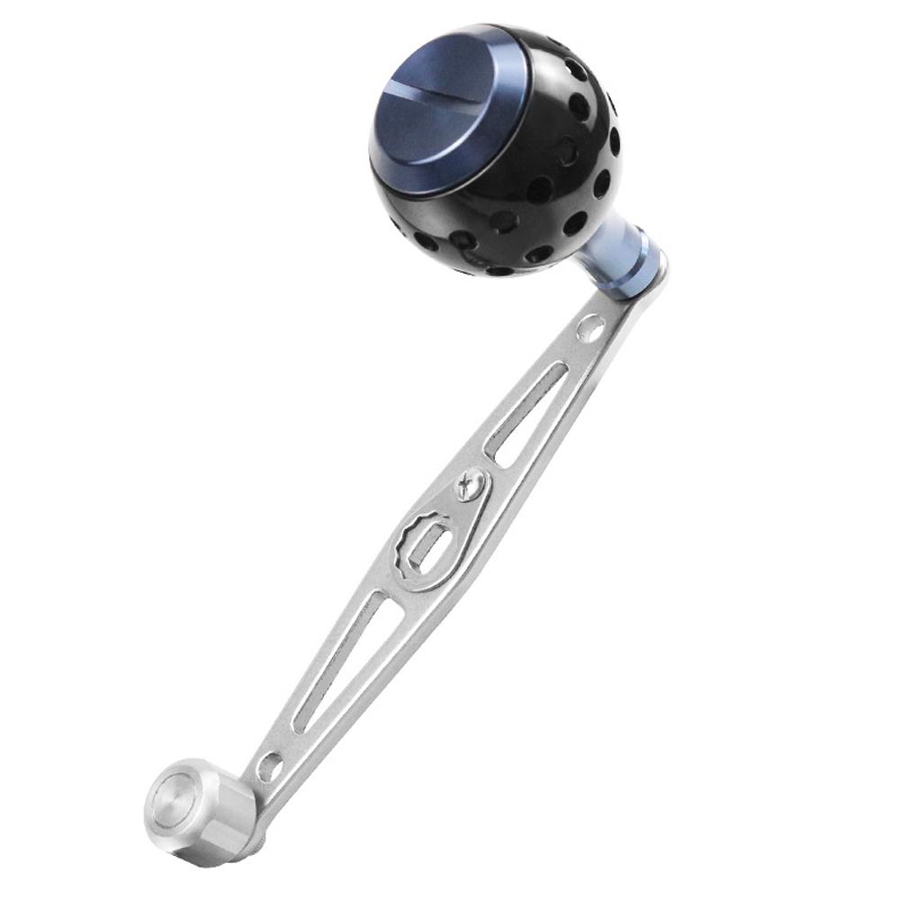 Manovella di Potenza Baitcasting in Lega di Alluminio per Mulinello da Pesca Rotondo Baitcaster