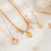 Necklace Set Starfish Conch Necklace Boho Multilayer Clavicle Chain Shell Pendant Choker  Summer