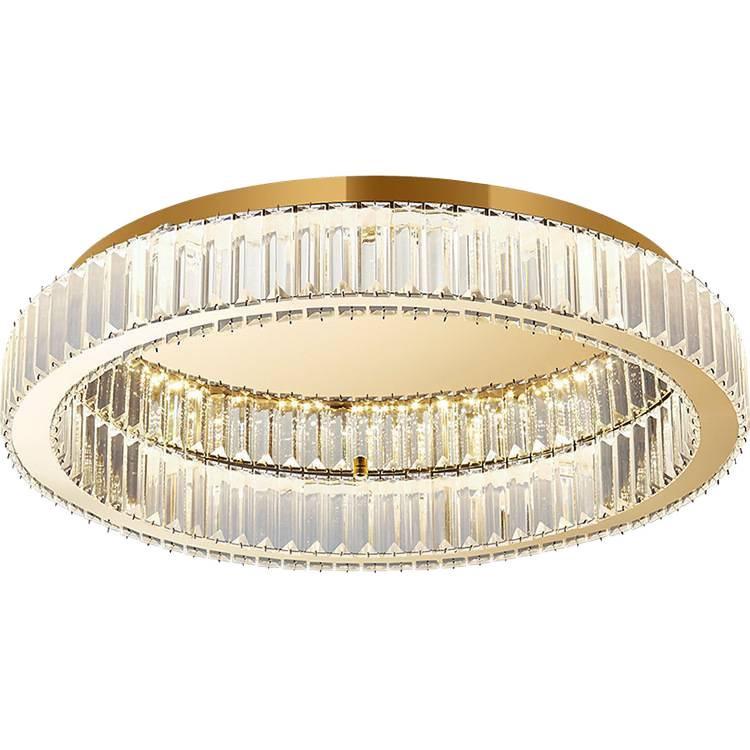 Modern Italian LED Crystal Ceiling Light for Bedroom and Dining Room