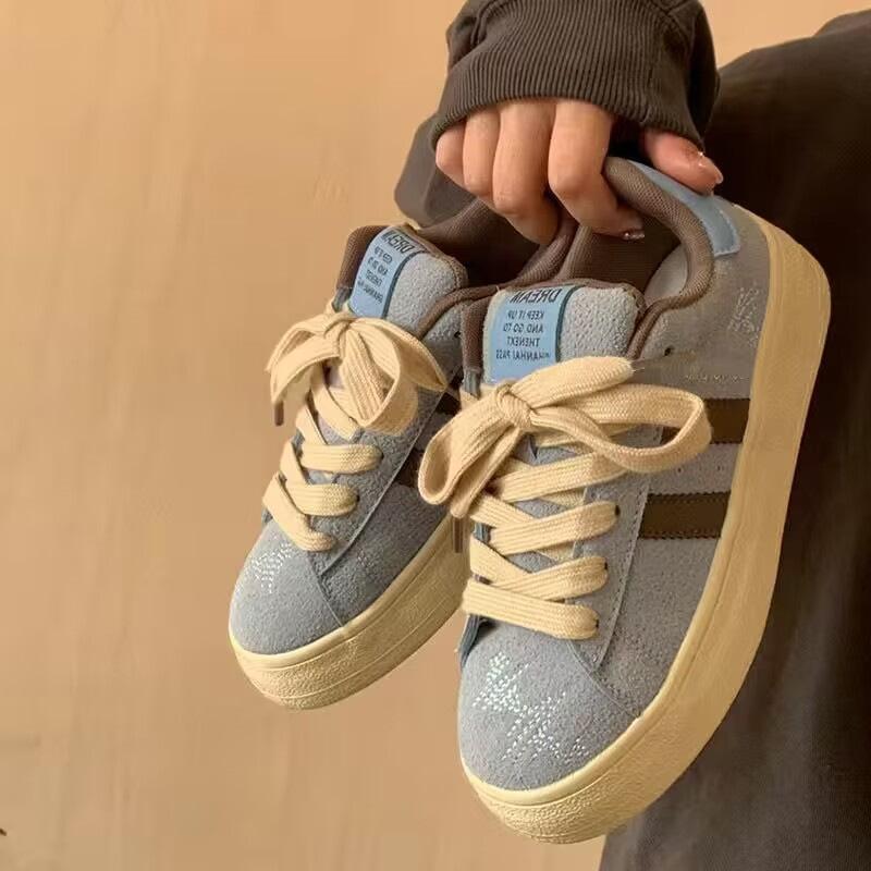 Cute versatile board shoes women's autumn new small white shoes niche shoes casual sports shoes