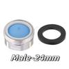 Water Saving Faucet Tap Aerator Replaceable Filter Mixed Nozzle M18/M28 Thread Bathroom Faucet Bubbler Bathroom Parts