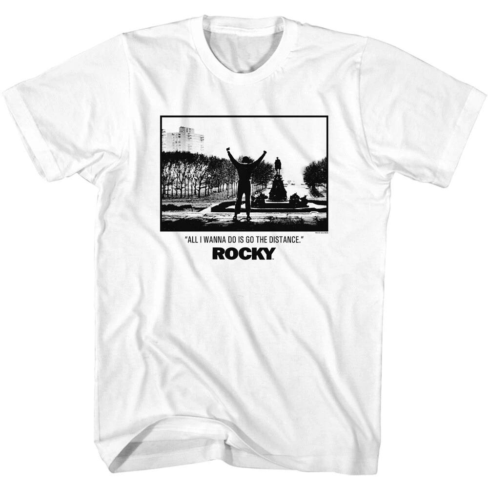 Rocky Movie All I Want To Do Is Go The Distance Philly Museum Men s T Shirt 4XL