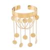 Pearl Tassel Arm Chain Adjustable Open Cuff Bracelet Armlet Armband Upper Arm Bangles  Party