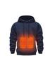 Men's Heated Plush Thick Hoodie - USB Electric, Warm Outdoor Casual Wear