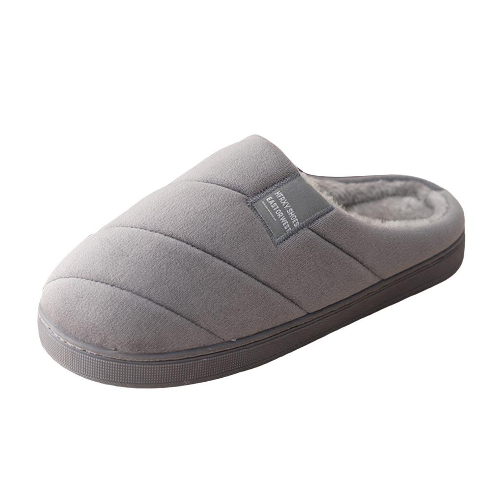 Slippers for Women Indoor Outdoor Couple Ladies Winter Indoor Home Plus Velvet Warm Thick Slippers for Women Fuzzy Hard Bottom