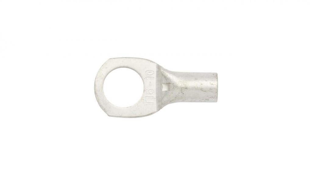 Tubular Eyelet Terminal 16/M10 Tinned Copper Kc16F10
