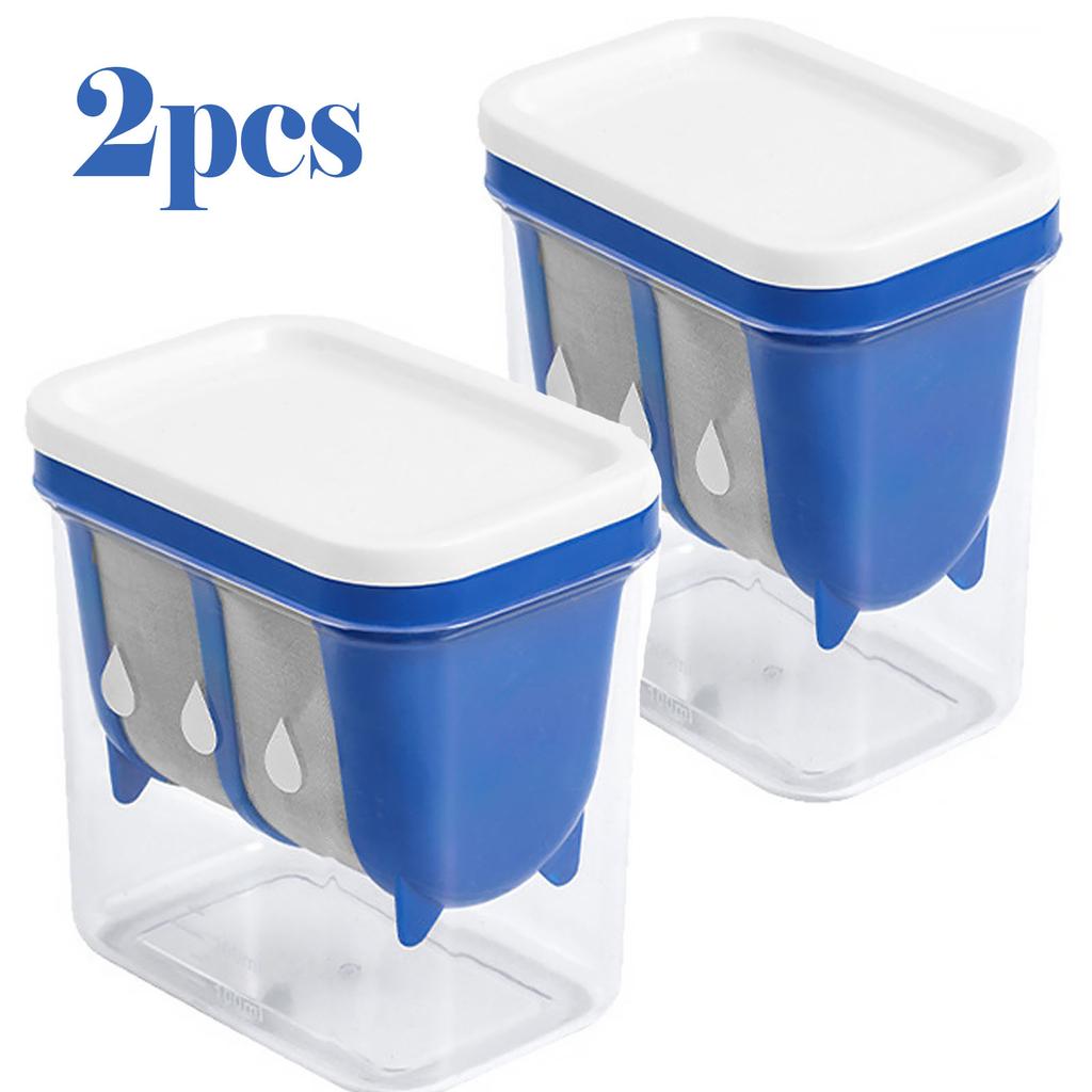 Yogurt Filter Greek Yogurt Strainer Fine Mesh Yogurt Filter W Lid Reusable Cheese Yogurt Whey Separator Portable Yogurt Parfait