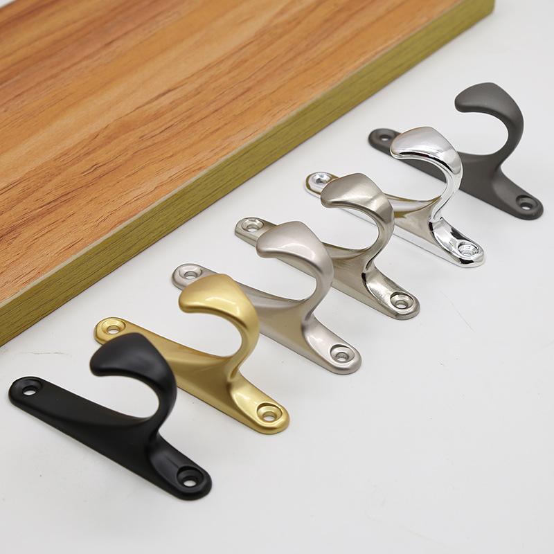 European Modern Simple Hanger Metal Coat Hook Bathroom Closet Hook Furniture Single Wall Hanger