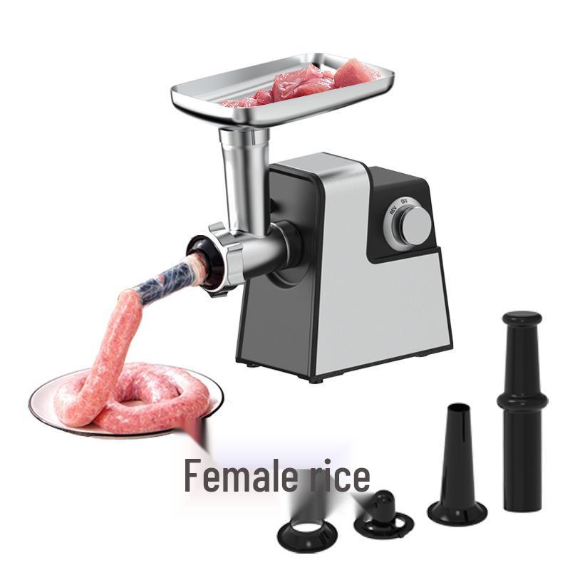Stainless Steel Multi-Functional Electric Meat Grinder & Vegetable Cutter