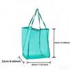 Mesh Beach Bag Lightweight Breathable Quick Dry Travel Tote For Beach Trips Outdoor Activities Store Towels Toys