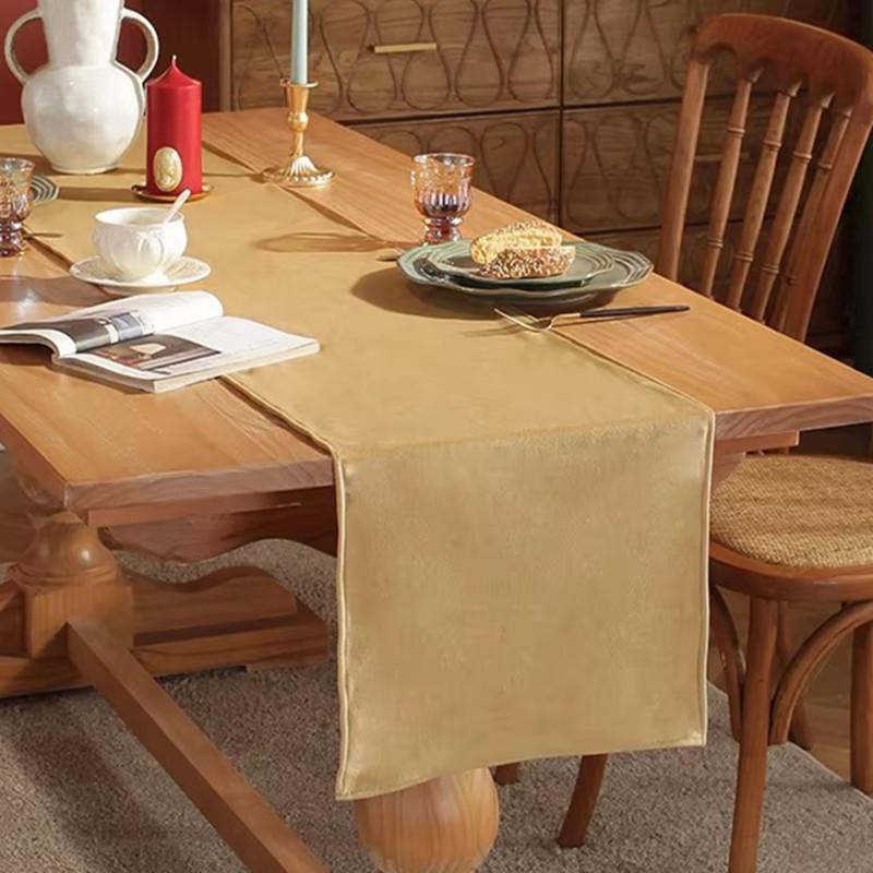 35*180CM Luxury Velvet Table Runner,Washable Green Dining Table Decoration For Farmhouse Table Dresser Wedding Party Home