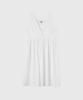 General Idea Loose Fit Sleeveless Floral Dress [White] / Gf2Lop517