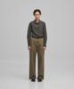 ANOTHER OFFICE WOMEN W. Uniform Chino Pants (Dark Khaki)