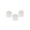 10Pcs Pulley Gear Micro Plastic Wheel White Pulley Wheel Fit Dc Motor Shaft 2Mm Toy Model
