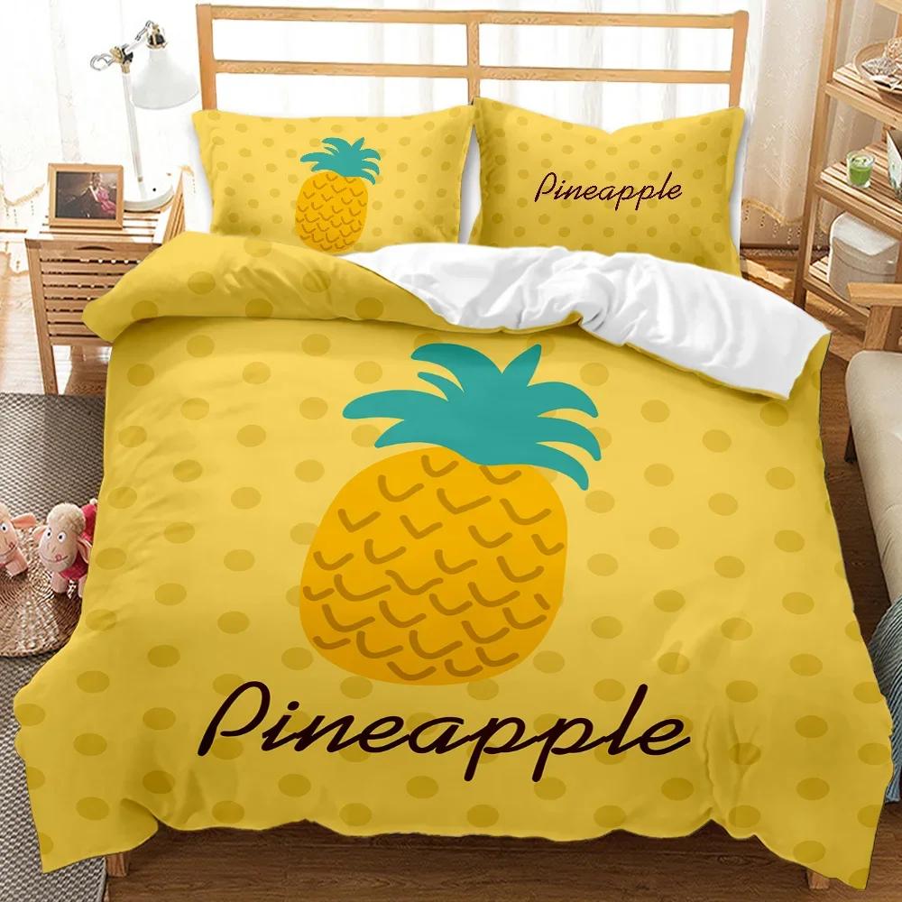 Dinosaurier Bettbezüge Kissenbezüge Sets Polyester Liebliches Design 3D Cartoon Bettdeckenbezug Kundenspezifisch bedrucktes Bettwäscheset Queen Size