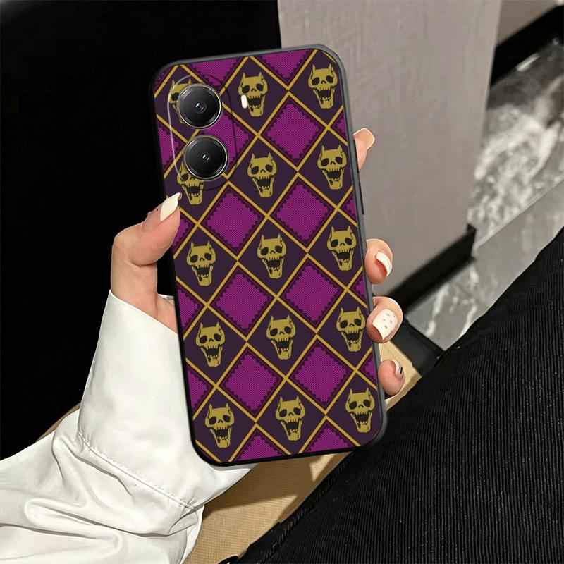 JoJo Adventure Killer Queen Soft Phone Case for Xiaomi Poco X5 X6 X7 X8 Pro Max X3 F7 F8 Ultra M8 M7 M6 M5 Redmi 15 15C 14C 13C