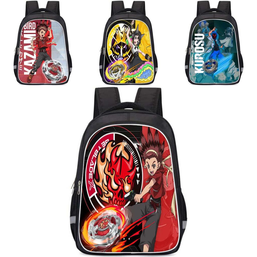 Beyblade X Large Capacity Backpack Lightweight Oxford Bag For School Essentials
