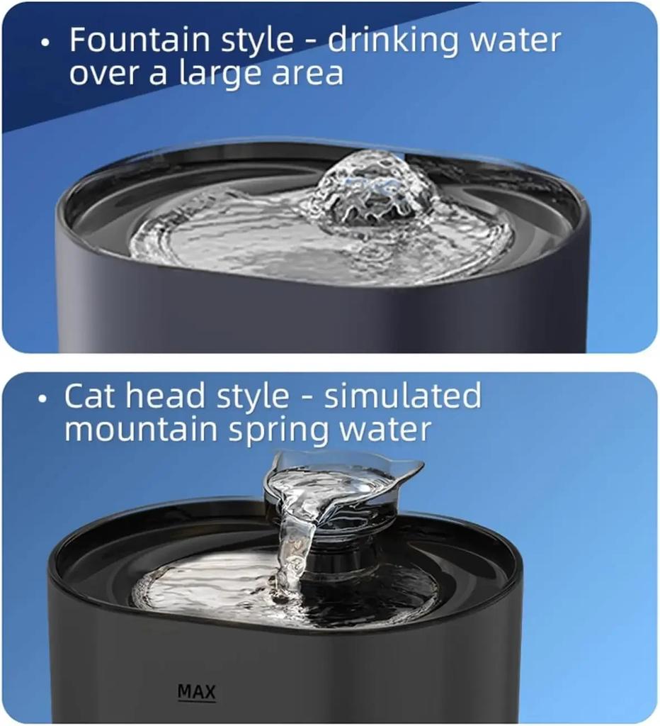 Pet Cat Water Fountain USB Electric Silent Pump Cat Automatic Circulation Filter Dog Indoor Water Fountains Pet Products