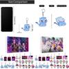 Kpop Dämonenjäger Weihnachtskalender Acryl Schlüsselanhänger Mit Hängendem Ornament Für Fans Und Sammler