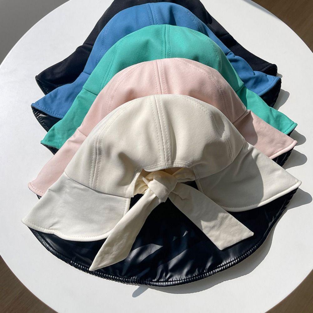 Adjustable Wide Brim Hat Foldable Bucket Cap Portable Sun Protection Hat  Outdoor