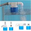 Plastic Automatic Water Control Valve 1/2 3/4 White&blue Water Controller Valve Float Ball Valve Internal Installatio