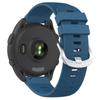 For Garmin Forerunner 265 Silicone Watch Band 22mm Cross Stripe Soft Sport Replacement Watch Strap