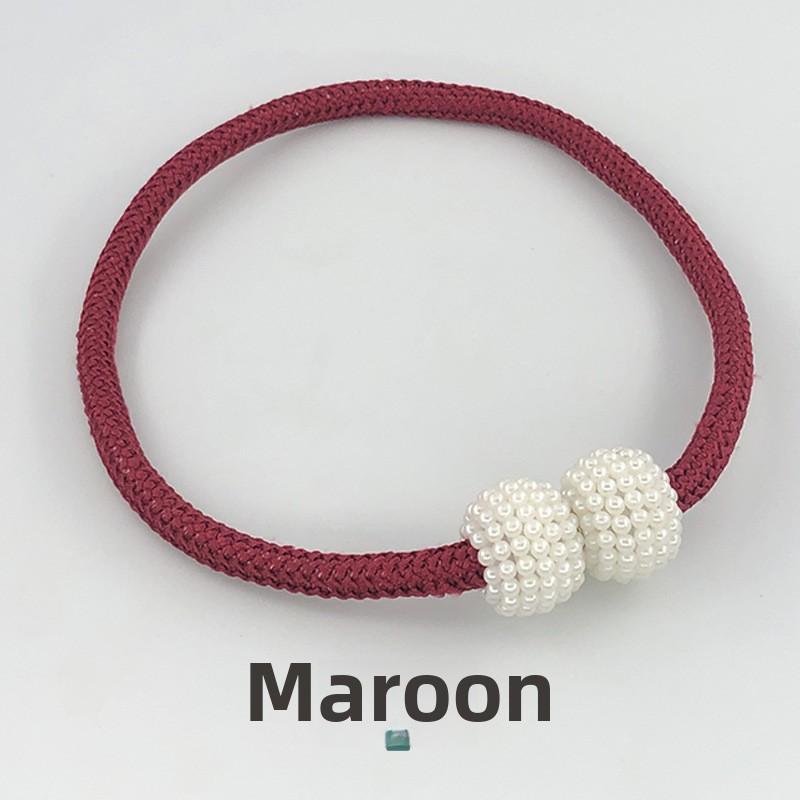 Atracție Magnetică Puternică Cataramă Magnetică cu Perlă Legătură Depozitare Material Cortină Cataramă Magnetică Bandă de Legare Cortină