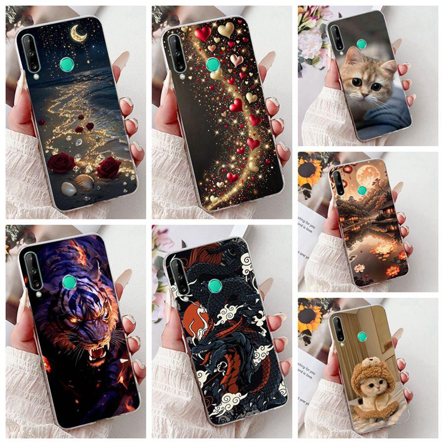 For Huawei Y6P Case MED-LX9 Soft Silicone TPU Back Cover For Huawei Y7p 2020 ART-L29 Phone Cases Huawei P40 Lite E Coque Shells