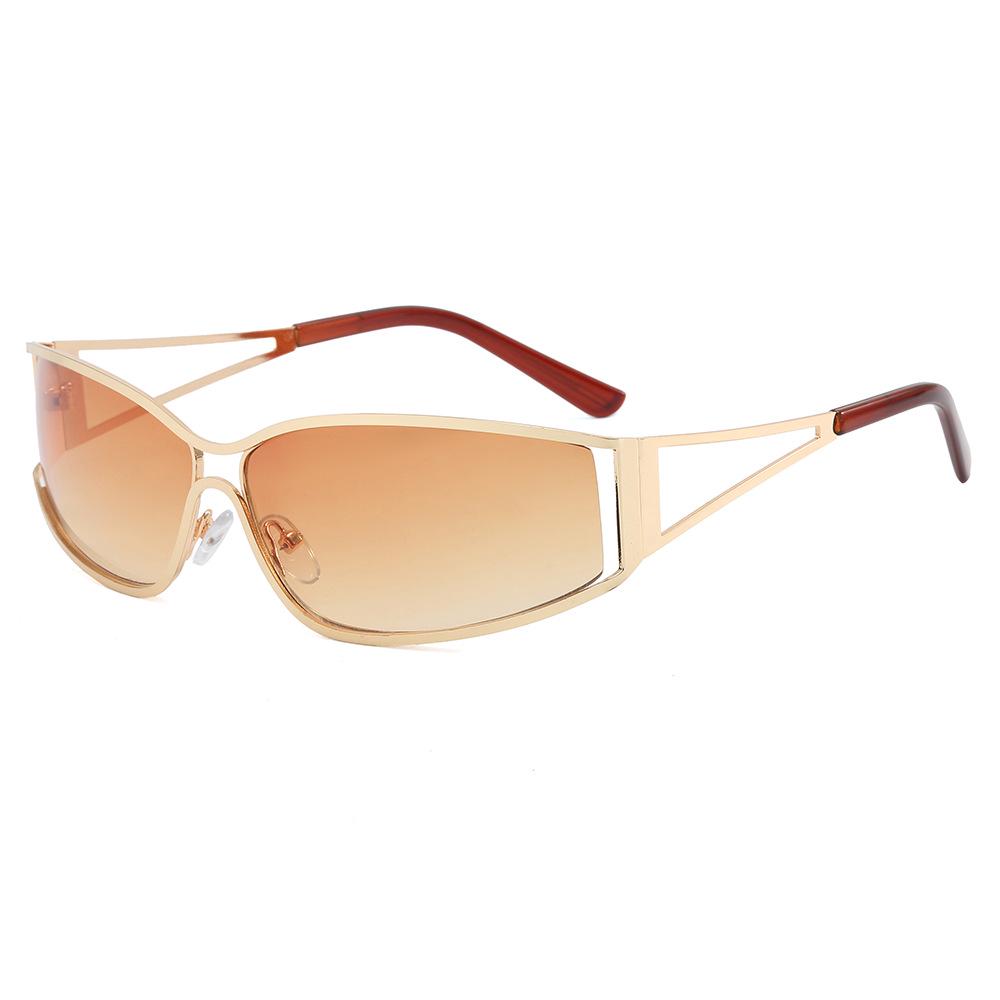 Retro Small Face Cut-Out Sunglasses - European & American Street Style Sunshades