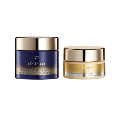 Prøvesæt til hudpleje: Natcreme & Øjencreme