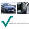 Pair Car Door Speaker Cover Audio Loudspeaker Trim Aluminum Alloy Replacement for Benz B Class W247 2020 Up