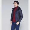 Men's Extra Large Lightweight Feather Jacket - Short Style for Middle-Aged & Elderly