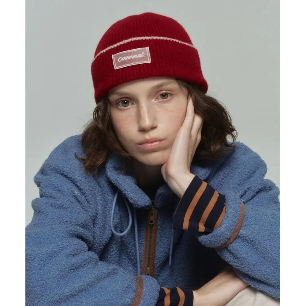 WOMAN Clover Heart Melange Tip Lambswool Beanie (4 Colors) CO2504CA75 276388 Oatmeal